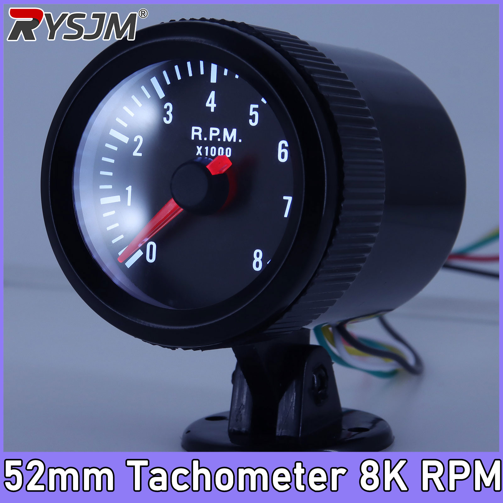 Light Meter Incident - 2인치 52mm 타코미터 자동차 미터 RPM