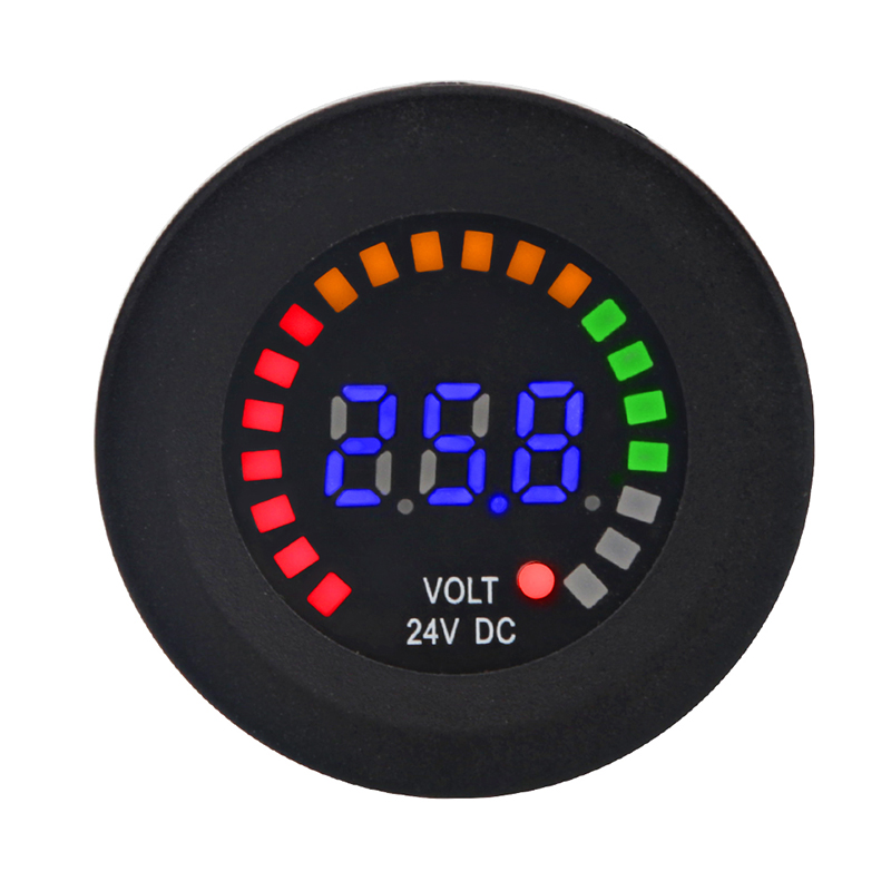 Light Meter Incident - 24V 12V DC 전압계 컬러 LED