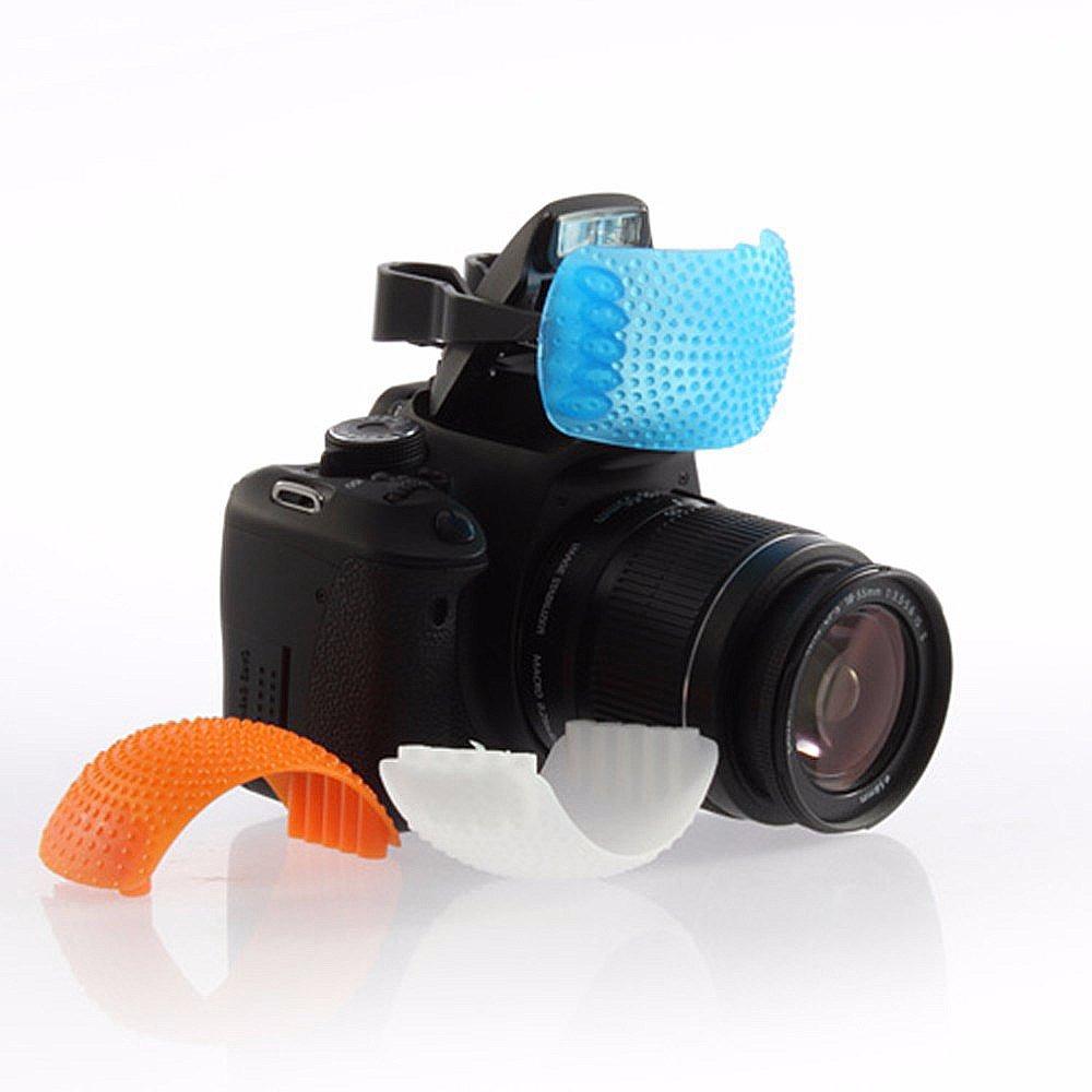 유니버설 팝업 카메라 플래시 디퓨저 3색 PE 소프트박 - Pop Up Flash Diffuser 리뷰 및 가격