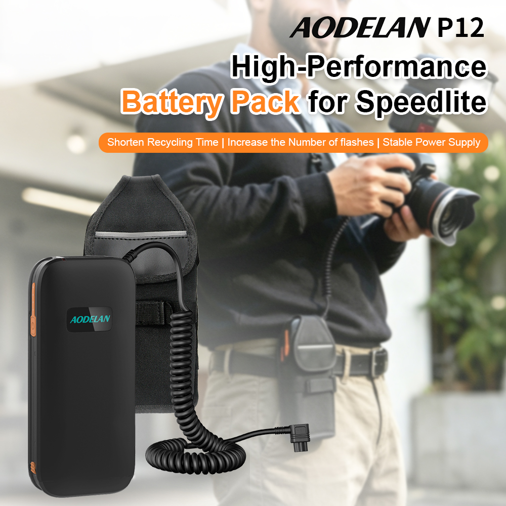 AODELAN 휴대용 외장 플래시 배터리 팩 배터리 보 - Speedlite Flash External 리뷰 및 가격