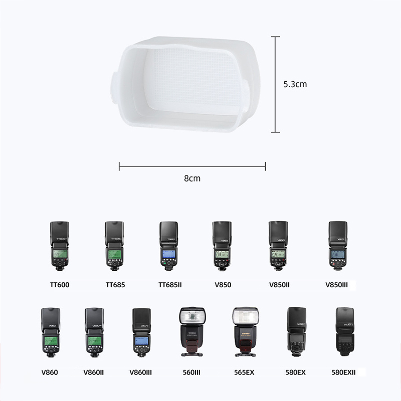 Canon Speedlite 580EX 580EX II - Pop Up Flash Diffuser 리뷰 및 가격