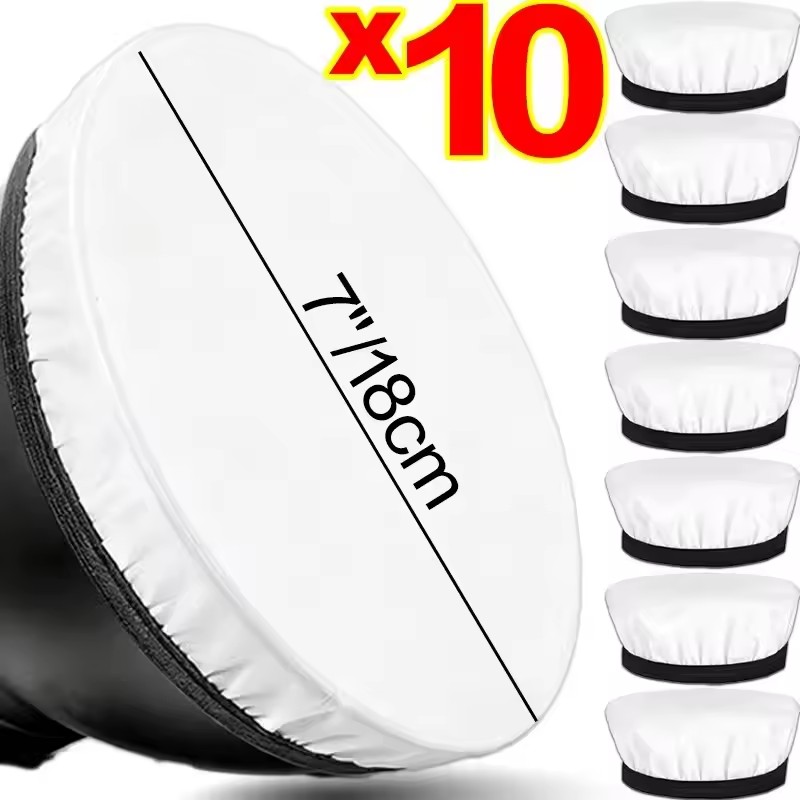 1/3/5/10Pcs 7인치 사진 조명 소프트 디퓨저  - Pop Up Flash Diffuser 리뷰 및 가격